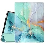Fintie Schutzhülle für iPad Pro 12.9 (2nd Gen) 2017 / iPad Pro 12.9 (1st Gen) 2015 - [SlimShell] Ultra leichte Stand-Schutzhülle mit Auto Wake/Sleep, Smaragd-M