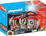 PLAYMOBIL City Action 5663 Mitnehm-Feuerwehrstation, Ab 4 J