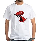 CafePress Red Death T-Shirt aus 100 % Baumwolle Gr. M, weiß