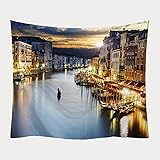 NTtie Wandteppich Wandtuch, Wandbehang Tuch,Baumwolle Wand tucher Wandtuch Strandtuch BAU Druckdeck