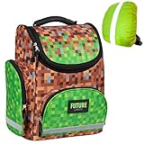 Schulranzen Ranzen Tornister Rucksack Schulrucksack ab 1 Klasse Minecraft M