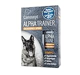 Canosept Alpha Trainer Erziehungs-Spray für Hunde 40ml - Natürliches Dominanz-Pheromon - Stoppt effektiv unerwünschte Verhaltensweisen bei Hunden wie Aggressivität, Anspringen, Bellen & Leine-Z