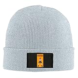 MFBTHGU Knit Beanie Mütze Portgas-D-Ace-Anime-One Piece (10) Printed Warm Skull Caps for Men Women Winter Cuffed Hat, grau, O