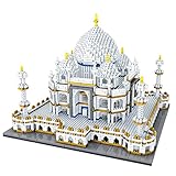 MOMAMOM 3950 Teile Mikroblöcke Taj Mahal, Weltberühmtes Gebäude Indien Mini Set Ziegelsteinspielzeug Für Kinder Und Erw