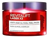 L'Oréal Paris RevitaLift Laser X3 Anti-Age Glykol Peel Pads, 30