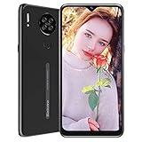 Blackview A80 Smartphone ohne Vertrag Günstig 4G, Android 10 Go 6,21 Zoll LCD Display, 13MP Quad Kamera + 5MP, 4.200mAh Akku, 2GB+16GB, Face ID, Fingerabdruck Sensor, Quad-core Handy (Schwarz)