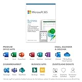 Microsoft 365 Business Standard |1 Nutzer, 5 PCs/Macs, 5 Tablets und 5 mobile Geräte | 1 Jahresabonnement | Box