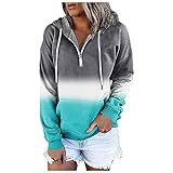 YJUU hoody für damen couch pullover jacke oversize jacke mit daumenloch sweatjacke hoodie hoodie butterfly 90s retro pullover y2k streetwear sweatjacke strickjacke pullover fledermausärmel jeansjack