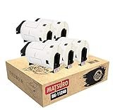 Matsuro Original | Kompatibel Rollen Versand-Etiketten Ersatz für BROTHER P-TOUCH DK-11240 DK11240 (102 mm x 51 mm | 600 Etiketten pro Rolle | 5-er PACK)