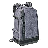 PEDEA Kameratasche (Rucksack, grau)