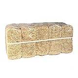 10kg Holzwolle unbehandelt PEFC Zertifiziert * sehr hell * Polsterwolle * Füllstoff * Füllmaterial * aus Deutschem Wald - von unipak