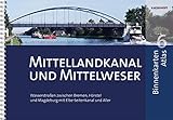 BinnenKarten Atlas 6 | Mittellandkanal und Mittelweser: Wasserstraßen zwischen Bremen, Hörstel und Magdeburg mit Elbe-Seitenk