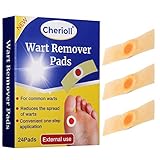 Cherioll Gegen Warzen, Warzenentferner, Warzenentfernung, Hühneraugenpflaster, Fuß und Hand Warze Remover Pads, Warze Callus Remover, Zur Behandlung hartnäckiger W