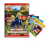 Buchspielbox Feuerwehrmann Sam - Meine schönsten Vorlesegeschichten + 4 Minibücher, Kinderbuch-Set für Kinder ab 3 J