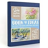 BOOK 4 IDEAS modern | Mit Aquarellen durch das Jahr, Eintragbuch mit B