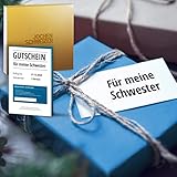 Jochen Schweizer Erlebnis-Mix Geschenk für Schwester, über 1100 Erlebnisse, 1 Person, Schwester Geschenk, Geschwister Geschenk, Schwester, Geburtstagsgeschenk Schw