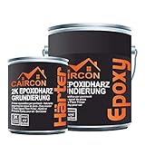2K Epoxid Grundierung Boden Tiefengrund Haftgrund für Epoxidharz Bodenfarbe - 3Kg