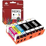 Toner Kingdom 903XL Multipack-Druckerpatronen Kompatibel mit HP 903XL 903 Tintenpatronen für HP Officejet Pro 6950 6960 6970 All-in-One-Druck