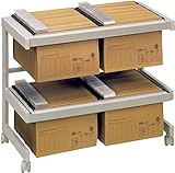 bümö® Rollwagen | Bürowagen mit Hängeregister | Hängeregistraturwagen auf Rollen | Rollschrank als Hängereg