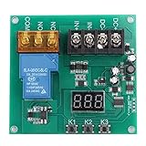 Fafeicy 7-30V 0-30A Gleichstromerkennungsmodul, Überstromschutzrelaismodul, zur Erkennung des Gleichstromw