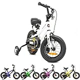NB PARTS Kinderfahrrad für Mädchen und Jungen BMX Bike ab 3 Jahre 12 Zoll / 16 Z