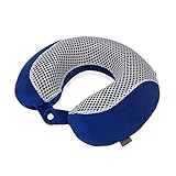 lauschig Reisekissen Memory Foam Travel Pillow, Memory Cotton Hals Kissen, U-förmiges Kissen, Hydrogel Bambus Holzkohle-Material Dekompression und stoßfest komfortabel und atmungsaktiv können im W