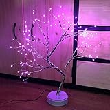 Baum Lampe beleuchteter Birke Baum 108 LED Zweig Baum mit Beleuchtung bis 50,8 cm Baum Vorbeleuchteter Birke Baum USB & Batteriebetrieben Upgraded Touch Switch Kupferdraht Baum Ast L