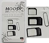 4IN1 Nano Micro Sim Adapter Simkarten Set für Iphone 4 5 6 Samsung HTC U