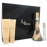 Rihanna Nude giftset, Eau de Parfum purse spray, body lotion, shower gel, 1er Pack (1 x 290 g)