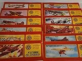 Schnooridoo 10 x Styroporflieger Flugzeug - Flugzeuge aus Styropor - Bausatz - Wurfgleiter Mitbringsel Kindergeburtstag Zero Tomahawk Mustang