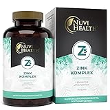 Zink 5-Fach Komplex mit 25mg - 365 Tabletten - Premium: Zink-Bisglycinat (Zink-Chelat) von Albion®, Zink-Gluconat, Zink-Ascorbat, Zinkcitrat, Zinksulfat - Laborgeprüft - H