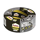 Pattex Power Tape, extra starkes Gewebeband für Reparaturen und schwere Lasten, Duct Tape für fast alle Oberflächen, wasserdichtes Klebeband, 1-er Pack