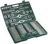 Mannesmann 53255 110 tlg. Gewindescheidsatz f. metrische Innen u. Au�engew