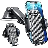 VANMASS Handyhalterung Auto kfz Handyhalterung auf Armaturenbrett Windschutzscheibe Lüftung 2021 Upgrade Version Smartphone Halter Universal für iPhone 13 Pro/12 Samsung S20+/ S10 Huawei Xiaomi LG usw