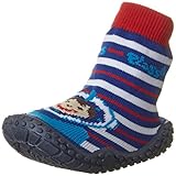 Playshoes Jungen Unisex Kinder Aqua Socken, Badesocken Taucher Dusch-& Badeschuhe, Rot, 20/21 EU