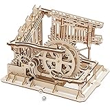 Robotime Murmelbahn Holz 3D Puzzle Erwachsene Modellbau Kugelbahn Perpetuum Mobile Gadgets für M