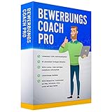 Bewerbungscoach Pro Bewerbungssoftware - Schritt für Schritt zur perfekten Bewerbung - Vollständige Bewerbungsmappe erstellen mit Deckblatt, Anschreiben, Lebenslauf und Motivationsschreib