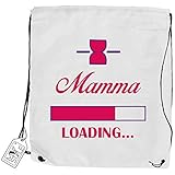 My Custom Style Rucksack, Polyester, 34 x 40 cm, #Mama Loading#