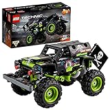 LEGO 42118 Technic Monster Jam Grave Digger Truck - Gelände-Buggy 2-in-1 Set aus Bausteinen, Spielzeugauto mit Rückziehmotor für Kinder ab 7 J