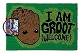 Guardians of the Galaxy Vol. 2 Fußmatte I Am Groot Welcome, 60x40cm Türmatte/Schmutzfang