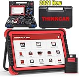 thinkcar Thinktool Pros OBD2 Diagnosegerät OE-Level Alle System Scanner mit ECU Codierung,Bidirektionaler Steuerung, Diagnosegerät Auto mit 31+Reset Service, Auto diagnose scan tool für alle fahrzeug