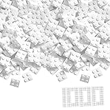 Simba 104114119 - Blox, 1000 weiße Bausteine für Kinder ab 3 Jahren, 4er Steine, im Karton, vollkompatibel mit vielen anderen H
