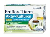 tetesept Proflora Darm Aktiv-Kulturen Trinkampullen – 7,5 Mrd. Milchsäurebakterien in Trinklösung, ergänzt um darmgesunde Nährstoffe – 1er Pack à 7 Fläschchen [Nahrungsergänzungsmittel]