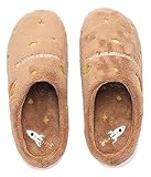 Warme Hausschuhe im Winter Herren Hausschuhe Winter Indoor Baumwolle Pantoffeln Stickerei Design Plüsch Wärme Wasserdicht Plattform Paar Hausschuhe Baumwolle Pantoffeln (Farbe: Braun, Größe: XL)