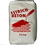 30Kg Estrichbeton 0,33€/Kg Fertigbeton Beton Trockenmörtel, kein Ruckzuck-B