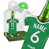 PERSONALISIERT BREMEN Trikot-Kühler Fanartikel Männer | Passend für SV Werder Bremen | Mann Freund Opa Bruder Geburtstag Weihnachts-Geschenk Wichtel Präsent Trikotkühler by MYFANSHIRT