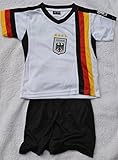 WM 2014 Deutschland Kinder Trikot MIT Hose 4 Sterne GR 110/116