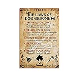 WJF Wissens-Poster 'The Laws', dekoratives Gemälde auf Leinwand, Wandkunst, Wohnzimmer-Poster, Schlafzimmer-Gemälde, 20 x 30