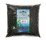 Dehner Aqua Aquarienkies, Glanzkies, Körnung 2 - 3 mm, 5 kg, schw