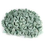 Kuuleyn Polieren Schleifwerkzeug, Schmuck Polieren Poliermaterial Winkelschliff Tri-Stars Diamantpaste Polierset Passend zum Schleifen Polieren Jade Jadeit Achat H
